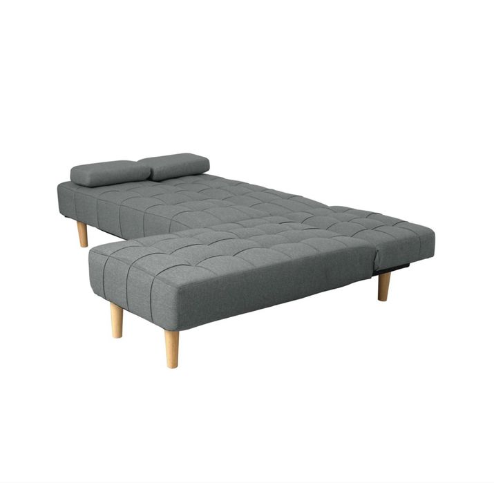 Sofá cama cinza novo