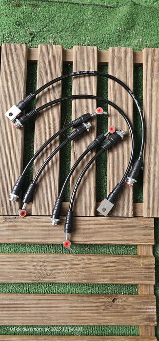 Kit tubos de travao em malha de aço Patrol