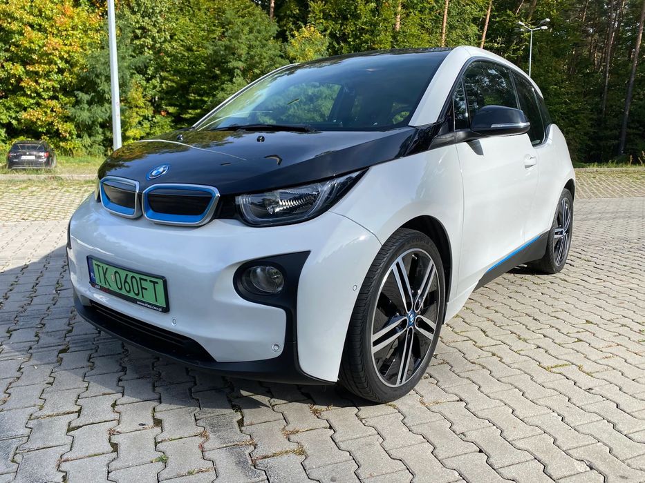 BMW i3 REx - zielone tablice | Bezwypadkowy | Świetny | Salon | 2 kpl alufelg