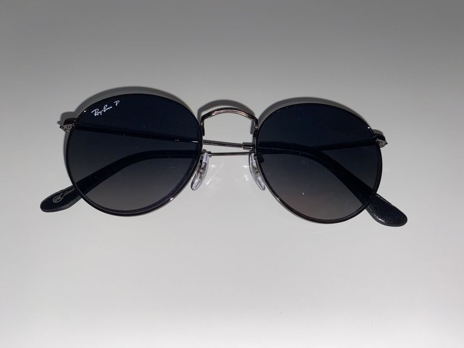 Round Metal RayBan 0RB3447 polarized