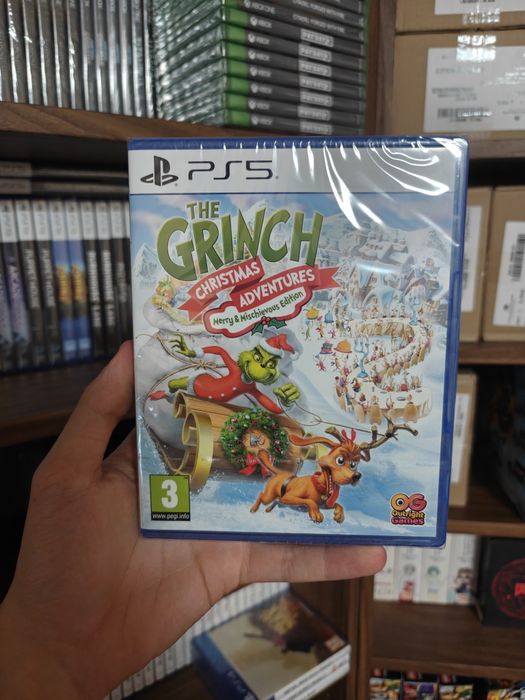 PS5 The Grinch Christmas Adventures Nowa