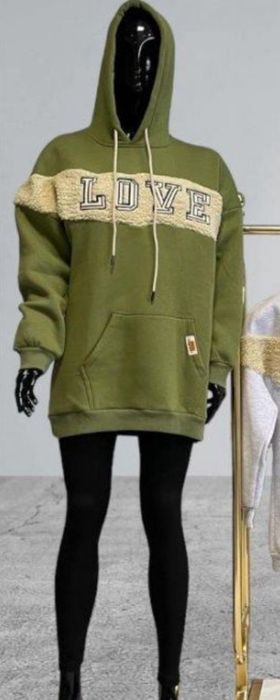 Bluza damska nowa włoska ocieplana