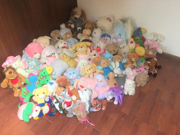 Peluches novos variados