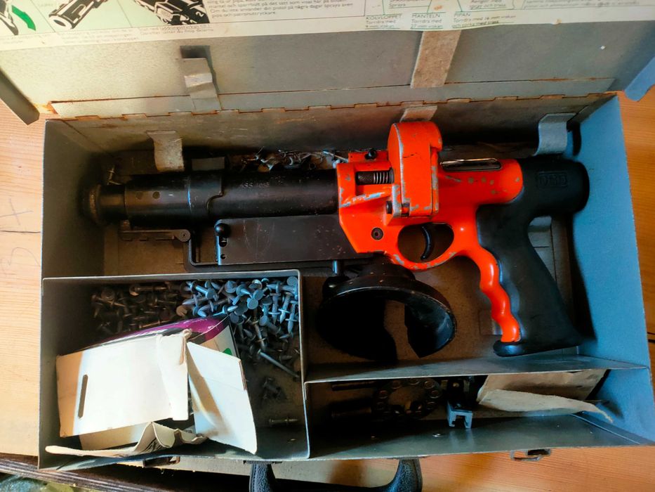 Essve OBOmatic sg75, osadzak, pistolet na kotwy do betonu