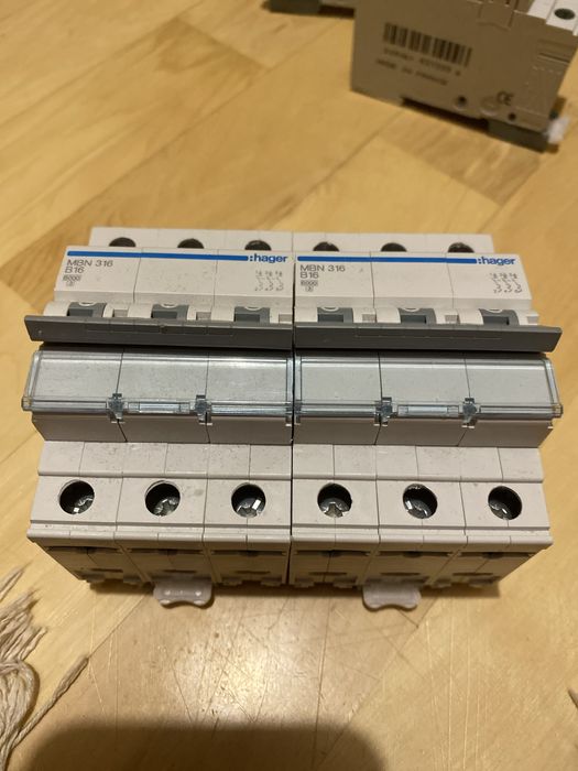 wyłącznik nadprądowy Hager MBN316 B16