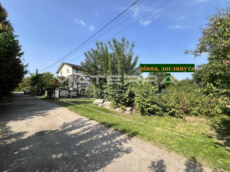 Без% Продаж ділянки 6 соток Глеваха Одеська траса 4 км