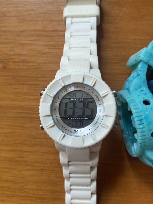 Relogio digital mosquito watx&colors 38mm com 4 braceletes