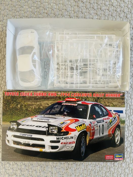 Samochód Toyota Celica Turbo 4WD  model do sklejenia Hasegaea 20807