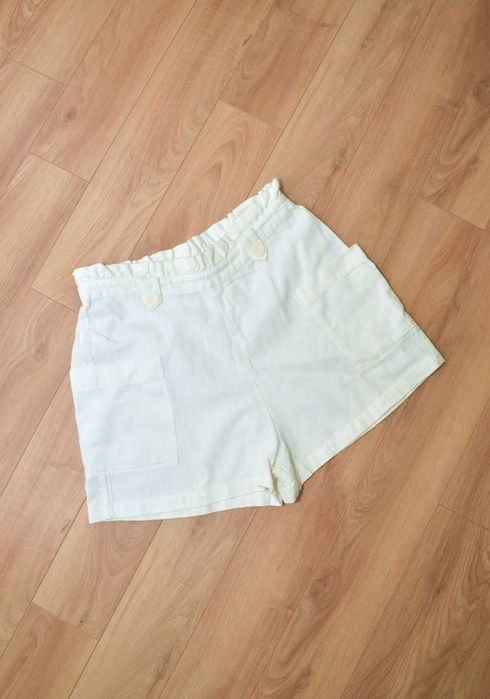 Szorty spodenki paperbag beżowe ecru r.40 r.L r.38 r.M Pirmark