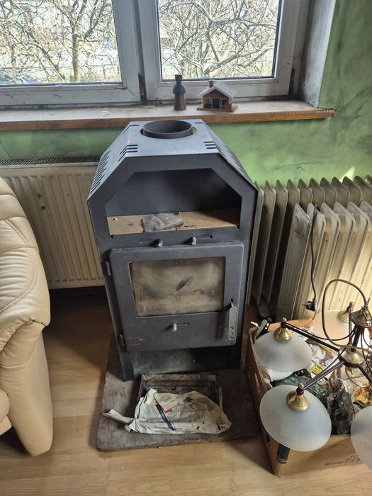 Піч-камін Малахіт