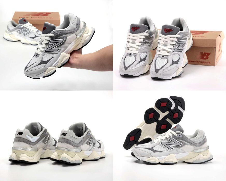 Кроссовки New Balance 9060 Rain Cloud Grey 36-45 Хит Сезона! Купить!