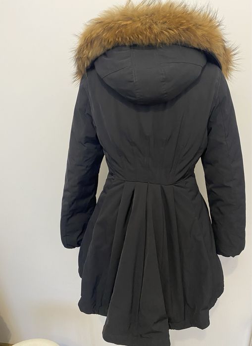 Kurtka puchowa zimowa moncler z jenotem rozm s 2