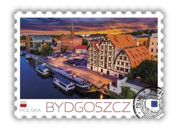 BYDGOSZCZ Magnes na lodówkę D476