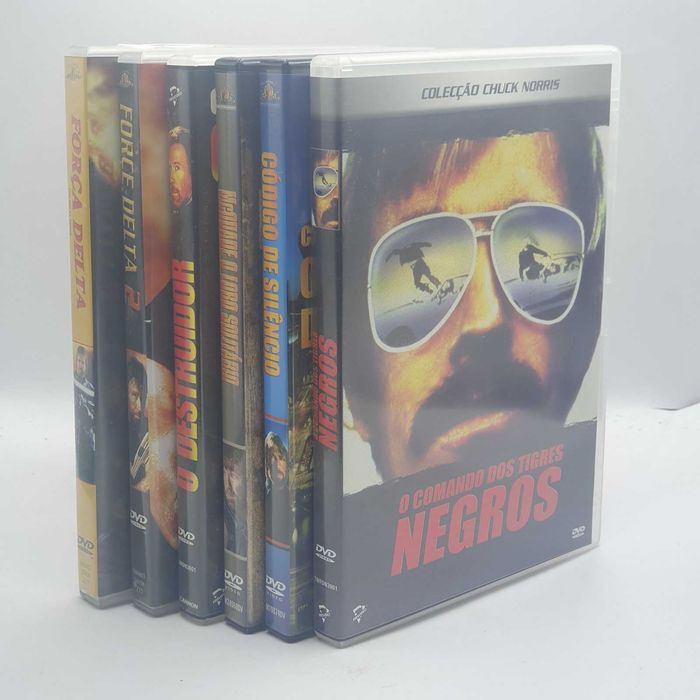 Coleção Chuck Norris 6 Filmes (DVD) Ref. VS-VI