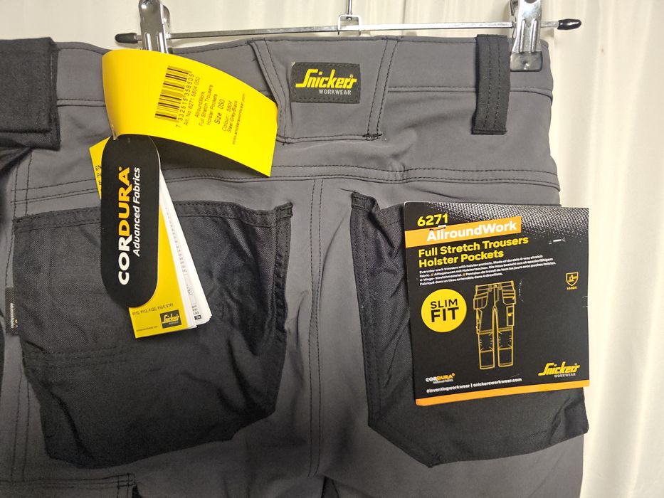 Spodnie robocze Snickers 6271 r.48,50 I 54,56 FullStretch Slim