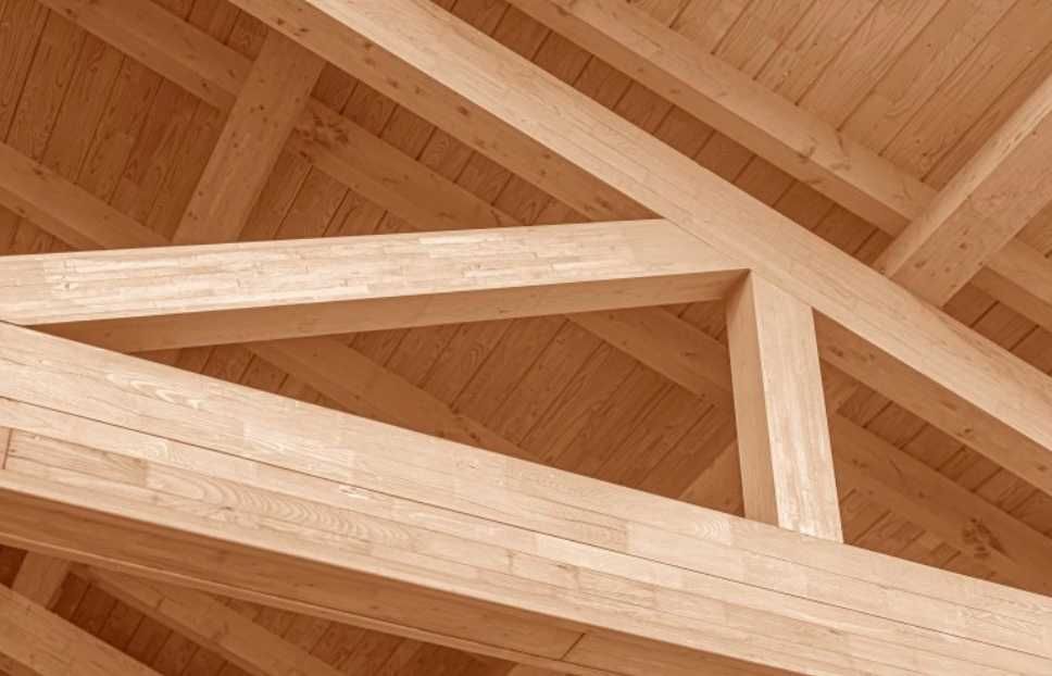 Drewno klejone BSH świerk, GL24, klasa Si wizualna 120X120  BRUTTO!