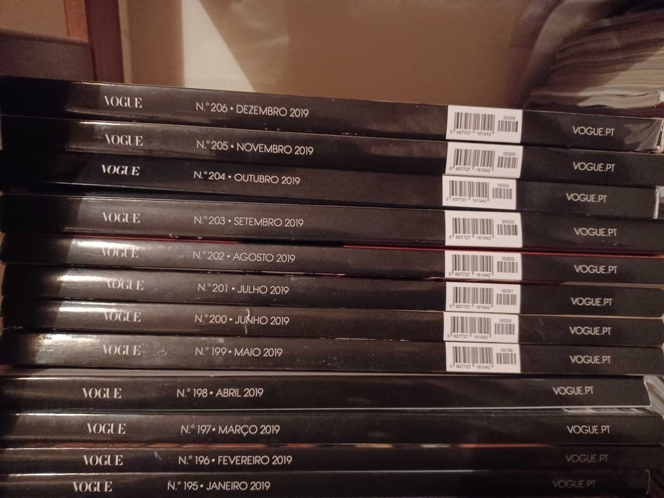12 revistas Vogue Portugal 2019