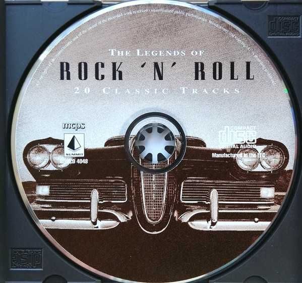 Various ‎– The Legends Of Rock 'N' Roll - CD