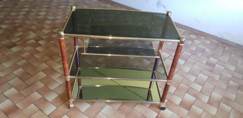 Mesa de TV em vidro