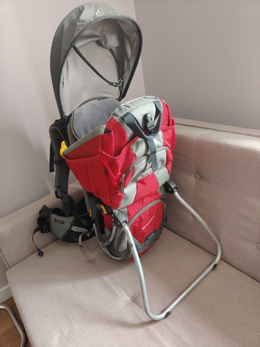 Deuter kid comfort II nosidło turystyczne z osłoną przeciwsłoneczną
