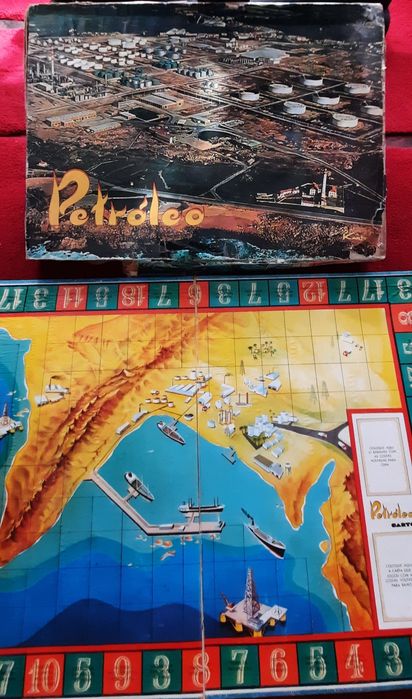 Petróleo  - Jogo tabuleiro Karto