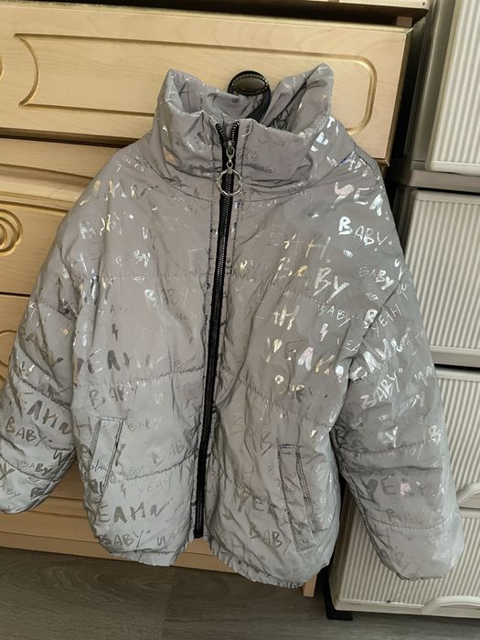 Курточка для дівчинки (світловідбиваюча)