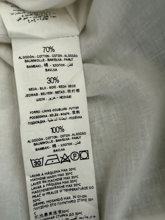 Vestido Cortefiel – Tamanho 40 – Algodão e Seda