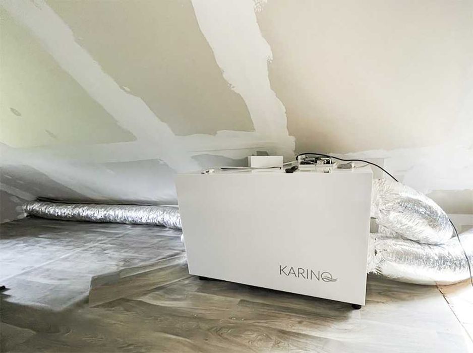 Rekuperacja KARINO - Bez Grzałki, Modulowany BYPASS, Tanie Filtry