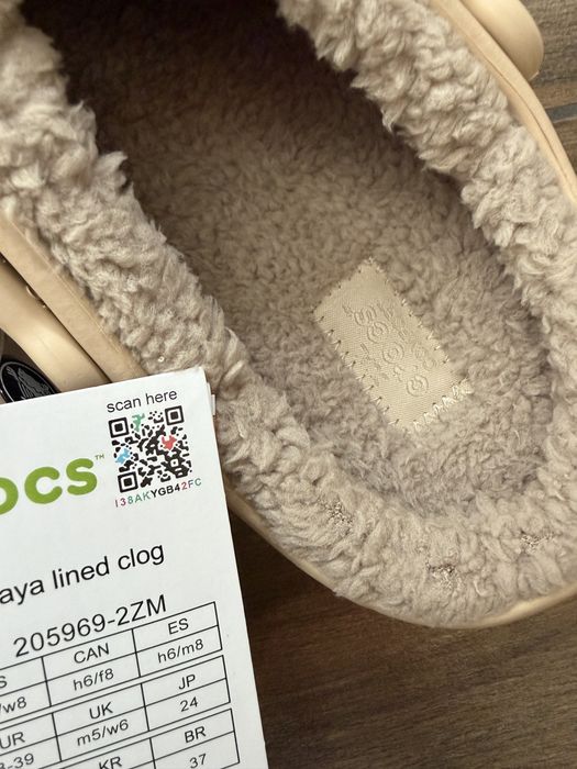 Утеплені Crocs Baya Lined Clog W8 100% оригінал