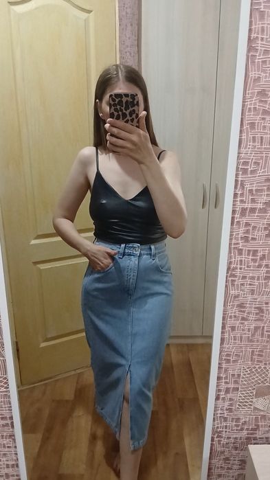 Джинсова спідниця reserved