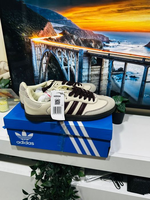 Adidas samba  branco feminino