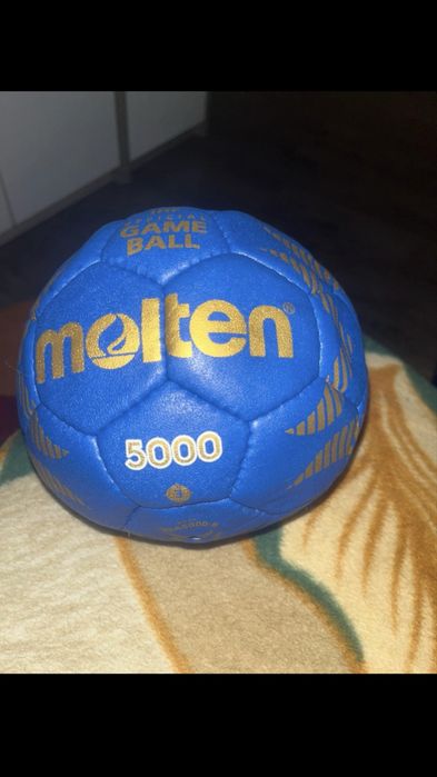 Piłka do piłki ręcznej molten H3A5000-B ihf officia ball blue