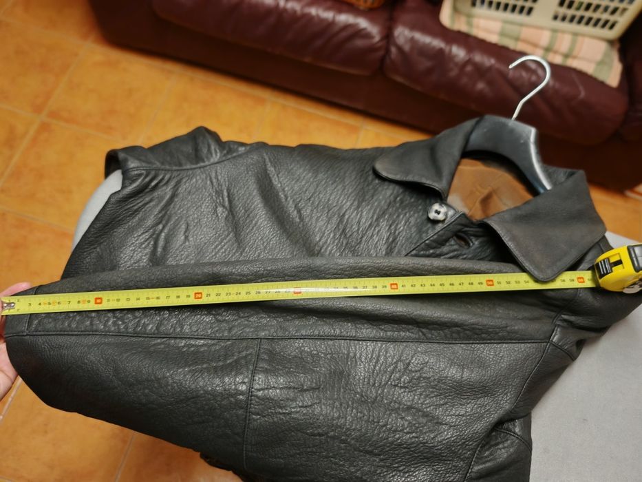 Casaco couro genuíno  XL