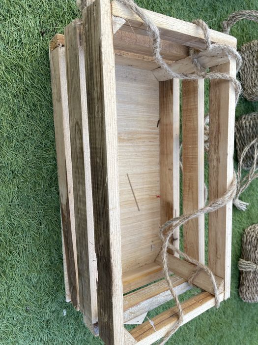 Peça decorativa em madeira – estilo rústico