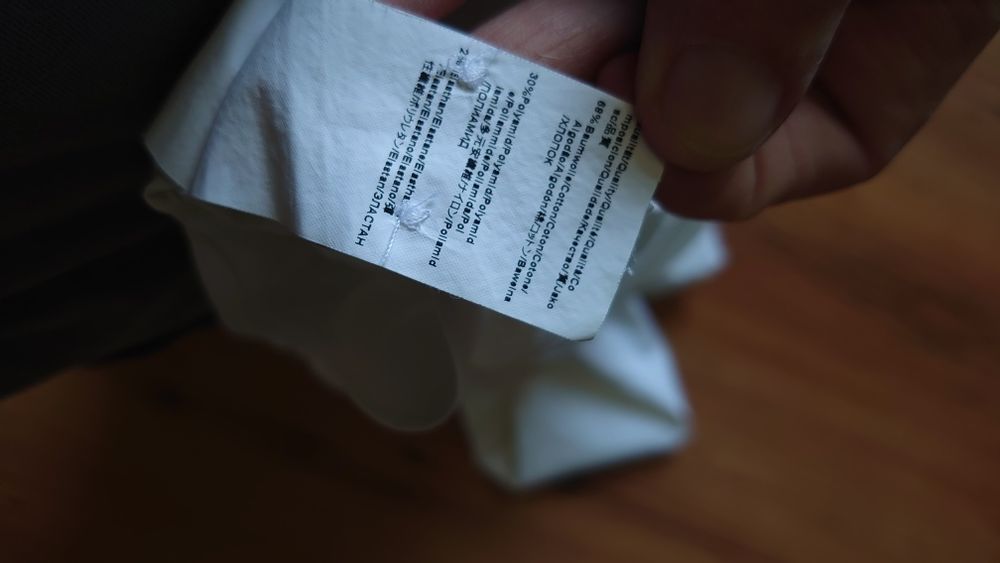 Hugo Boss Orange koszula męska L Biała długi rękaw na lato