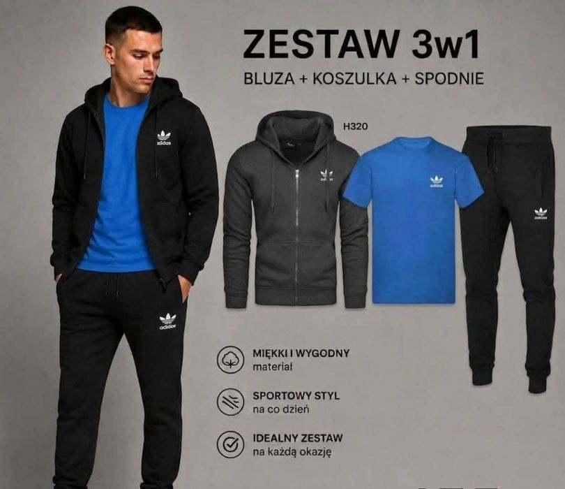 Zestaw Męski 3w1
