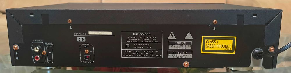 CD плеер Pioneer PD-S 605 Optical made in U.K.