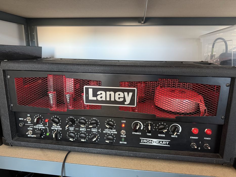 Laney Ironheart 120W - Cabeça a Valvulas com som brutal