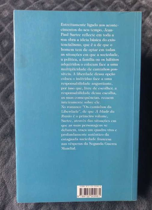 A Idade da Razão - Jean-Paul Sartre (Os Caminhos da Liberdade - Livro 1)