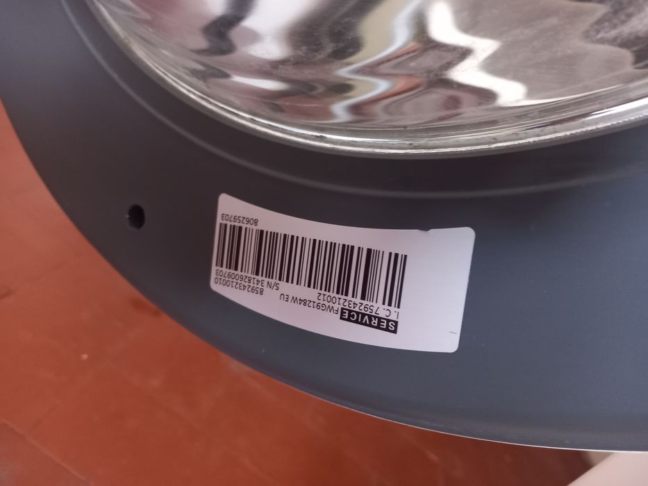 Máquina de lavar roupa whirpool - peças