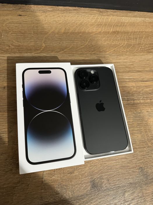 Iphone 14 pro space grey 100% kondycji baterii