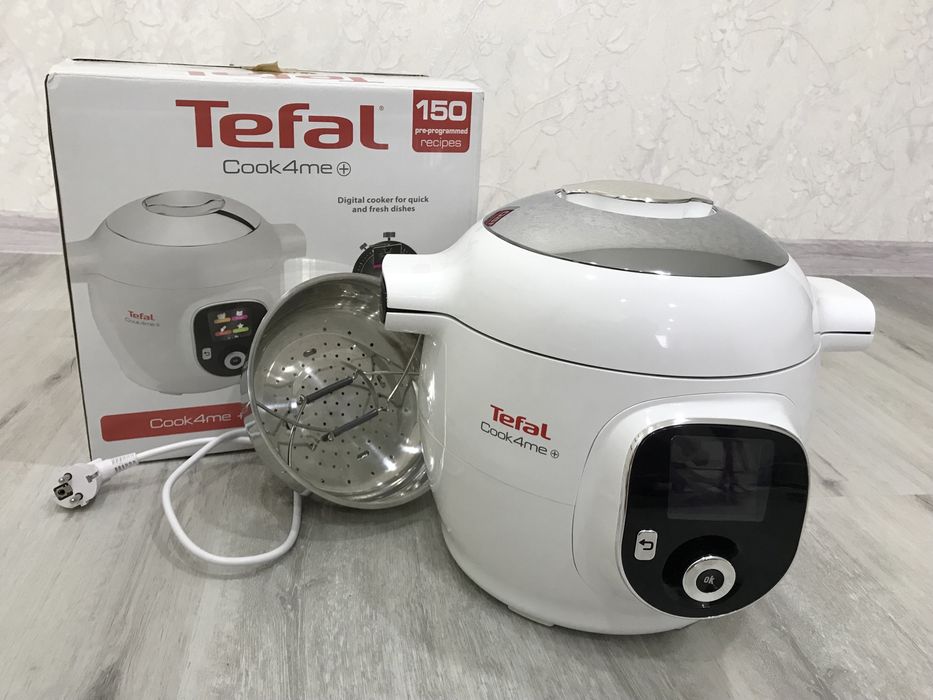 Мультиварка-скороварка tefal cook4me