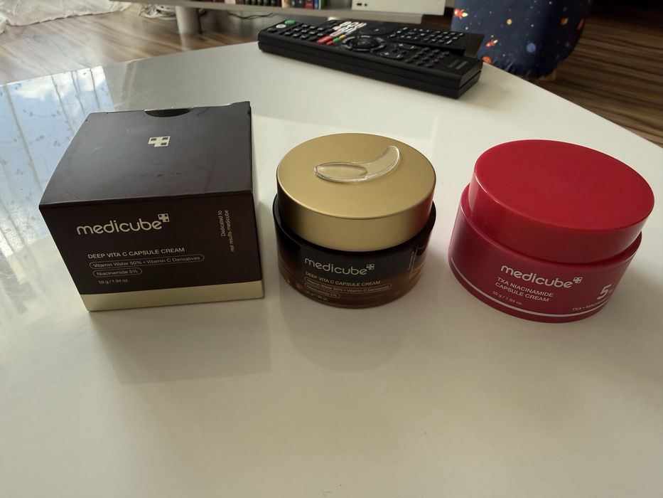 Kremy do twarzy Medicube Deep Vita C Capsule, TXA Niacinamide Capsule