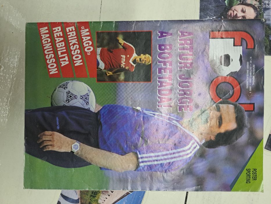 Itens coleccionáveis do benfica