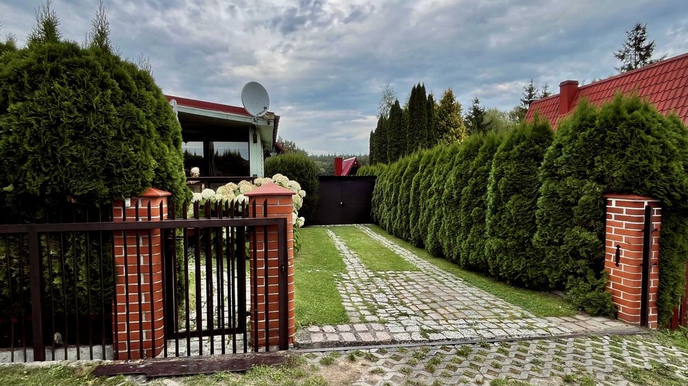DZIAŁKA NAD JEZIOREM KUCHNIA – 300 m² | domek 47 m² | altana + garaż | własność notarialna - Widok 3