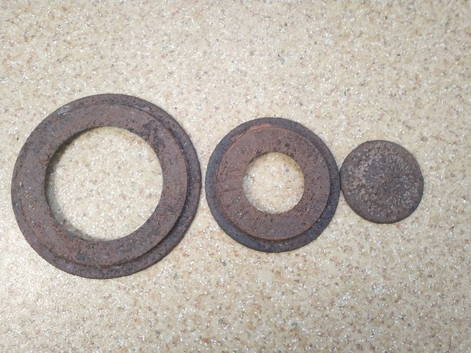 комфорки кольца чугунные колосники грубки для печки диаметр 20см БУ