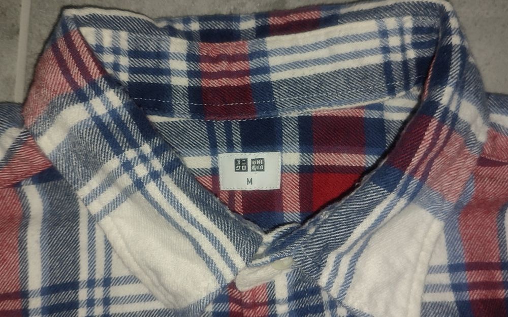 Koszula Uniqlo r. M krata
