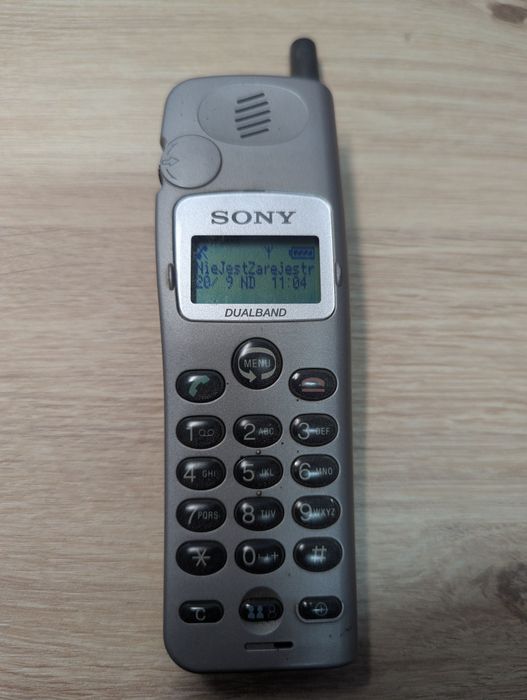 Telefon komórkowy Sony CMD-CD5 kompletny sprawny dla kolekcjonera