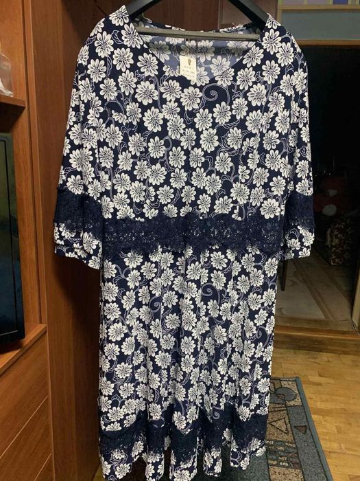 Платье 68 размер ромашка оболденное