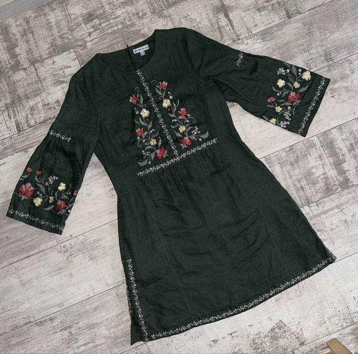 Жіноча вишита сукня, лляне плаття, вишиванка